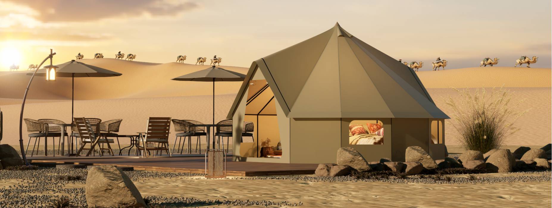 洮北区露营酒店帐篷产品